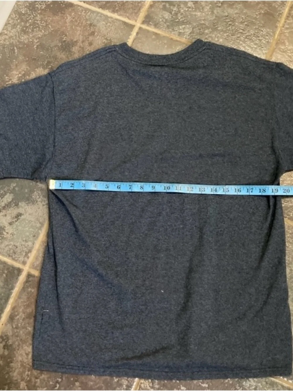Champion Charcoal Short Sleeve Crewneck Tee Men’s Size L - Picture 7 of 9